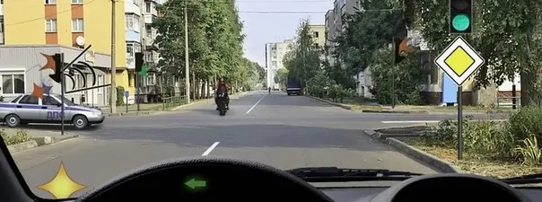 Иллюстрация к вопросу ПДД: 17
